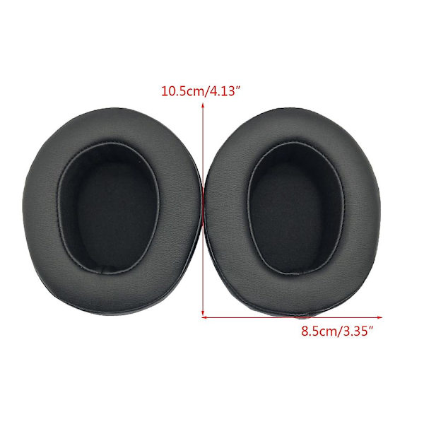 Myke øreputer for Denon Ah-d600 D7100 hodetelefoner Myke svamp øreklokker {DB
