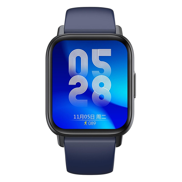 Fitness Tracker Qs16pro Smart Watch Kroppstemperatur Fitness Herr Dam Vattentät Sport Smartwatches Blue