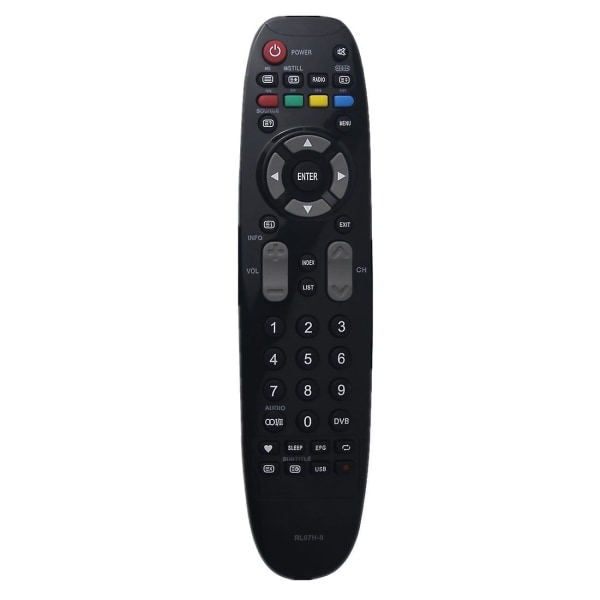 Rl67h-8 TV-fjärrkontroll för Changhong TV Tv20a-c35 Lc32ha3 Led50c2000h Led50c2000is Led29b1000s [DB] Black