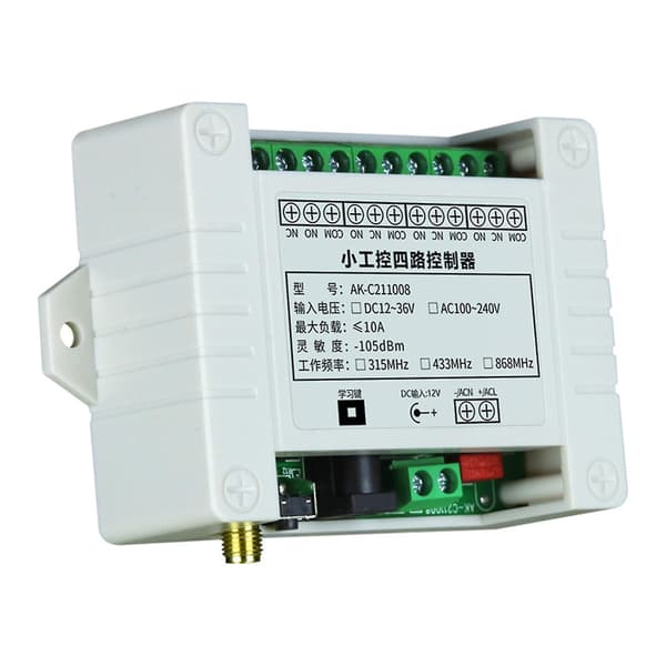 3000m for DC 12v 24v Controller RF trådløs fjernkontrollsystem 315/433mhz {DB} 433MHZ