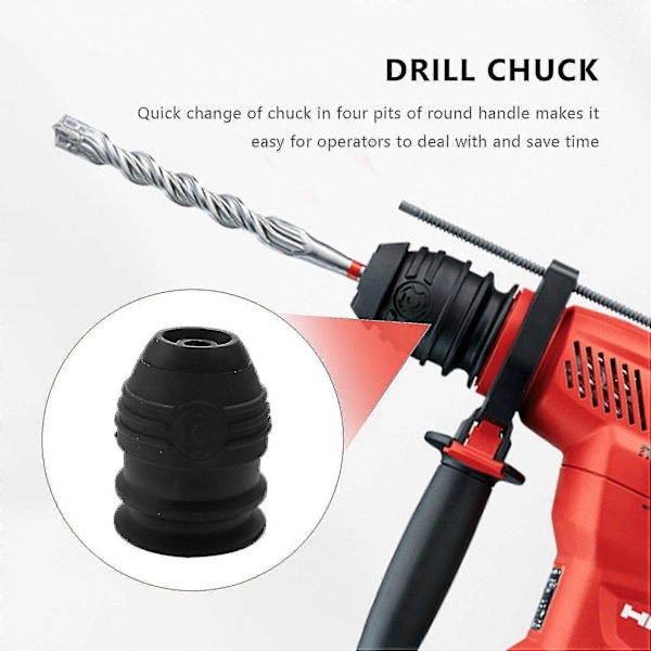 Te-40 Te-35 Te-30 Te-16 SDS Borrchuck Ersättning för Hilti Typ Te16 Te40 Te35 Te 16 30 35 40 Power -n2954-yuyu [db]