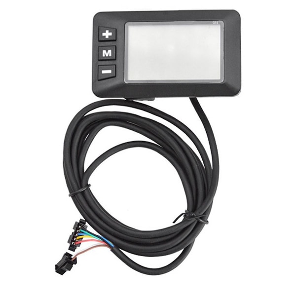 Elcykel Ebike Tillbehör Controller G51 Lcd Display 5pin Elektrisk Scooter Accelerator Vattentät