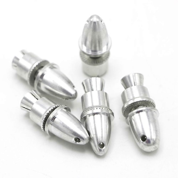 5st/lot Rc Flygplan Spinner 3mm 3.0mm Axel Motor Prop Propeller Cw Adapter Clip För Rc Drönare Flygplan [db] 5 pieces