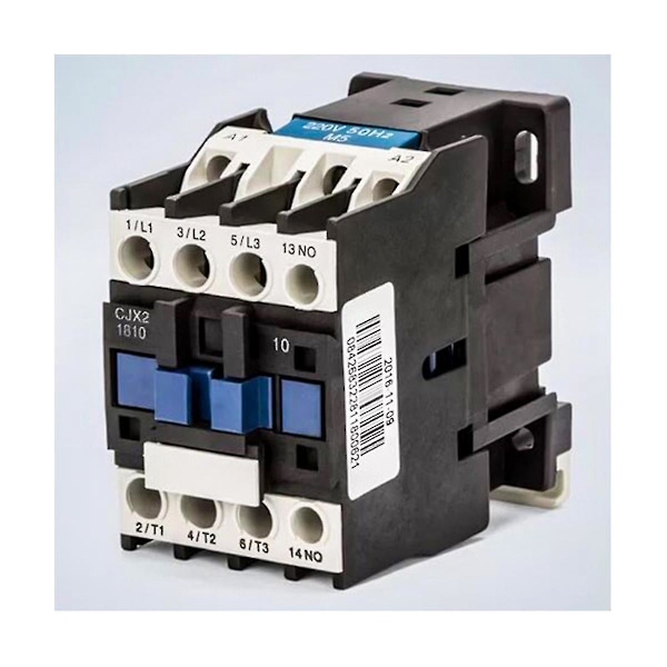 Kontaktor Cjx2-1810 32a Brytare Lc1 Ac Kontaktor Spänning 220v Cjx2-1810 [DB] As shown