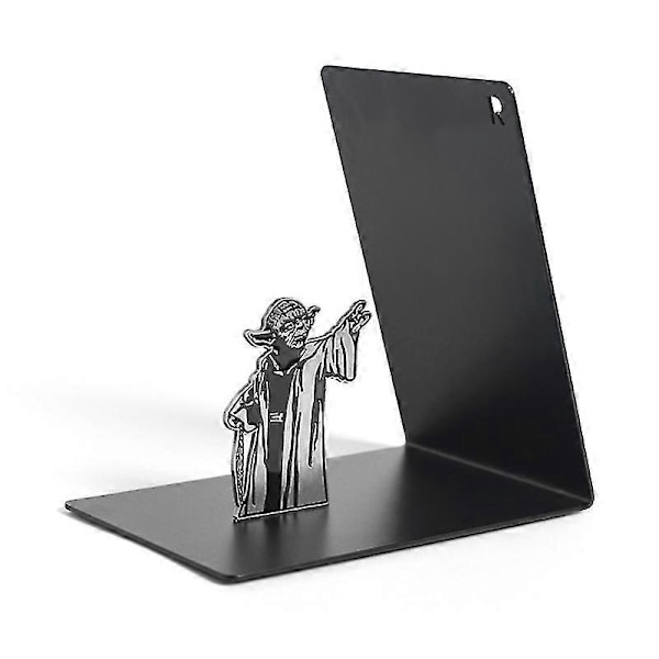 1 stk Star Wars Master Yoda Metal Bogreol Bogreols Bogstøtter Bogholdere db