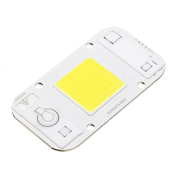 Lustreon 20w/30w/50w Varmt Hvidt/Hvidt/Blåt/Rødt/Grønt Cob Led Chip Floodlight Spot {Db} Warm White 30W