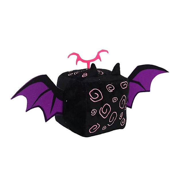 Blox Fruits Plyschleksak 2024, Mjuk PP Bomullsplyschkudde, 8” Kramplyschdjur, Present till Fans Barn DB Bat