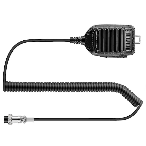 HM-36 håndholdt høyttalermikrofon for ICOM-radio IC-718 IC-78 IC-765 IC-761 IC-7200 IC-7600 db black