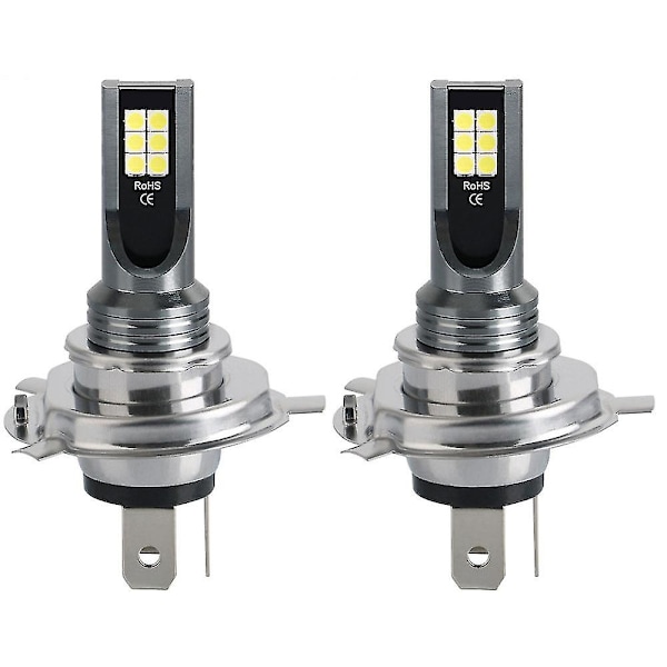 H4/9003 LED-frontlykter - LED H4-frontlykter - H4-billyspærer - Lyse LED-billyspærer - H4 LED-frontlykter