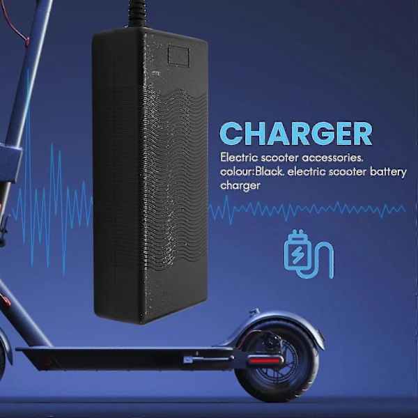 Lader for S1 Elektrisk Scooter 42v 1.5ah Batterilader (EU-kontakt) db