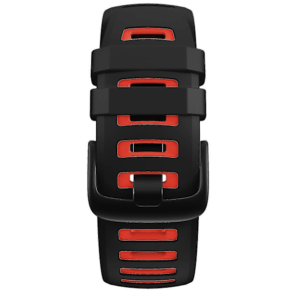 Til Garmin Instinct Silikone Urrem [DB] Black Red