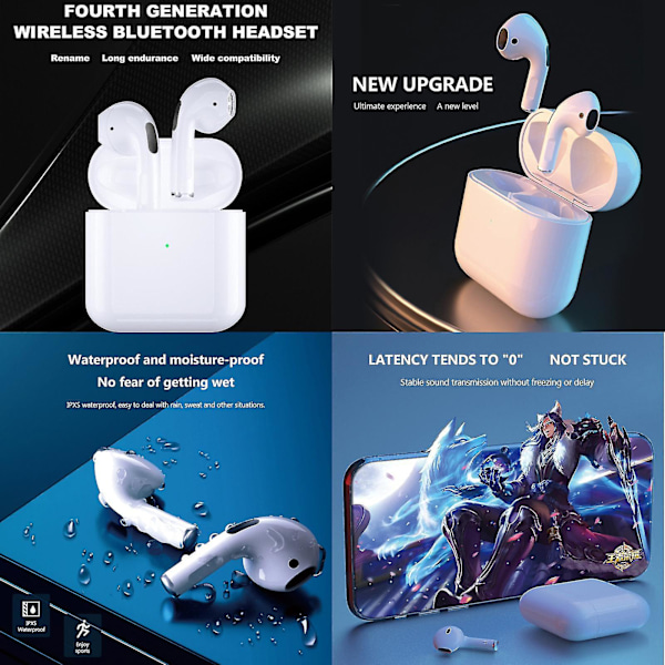 Tws Pro 5 Bluetooth 5.0 Langattomat Kuulokkeet Ios Androidille