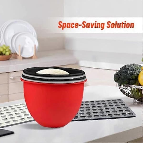 3 stk. silikoninnlegg for KitchenAid 5Qt-miksere, silikoninnlegg for baking og matlaging, tilbehør til mikser[DB]