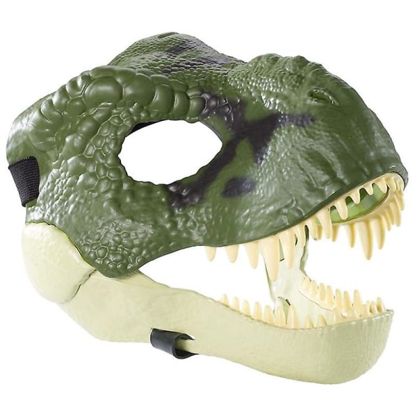 Skrekk Dinosaur Forkledninger Folding Dyr Latex Forkledninger Halloween Cosplay Rekvisita