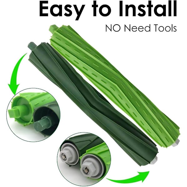 För Combo I5, I5+,j5, J5+ Robotdammsugare Huvudsida Borste Moppduk Pads Tillbehör [DB] As Shown