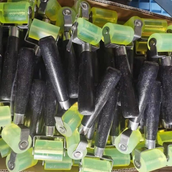 50mm Bil Lydisolering Trykrulle Værktøj Lyddæmpning Værktøj Applikation Gummi Rulle Sort Nyttig Holdbar