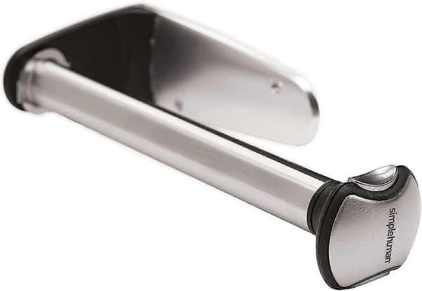 Simplehuman vægmonteret papirhåndklædeholder, rustfrit stål [DB]