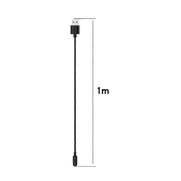 För OPPO Band 2 Smart Watch Laddningskabel, Längd: 1m [db] Black