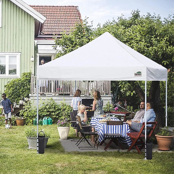 Db 4 stk kraftige baldakinvektposer med borrelåslukning Sandsekker for paraplytelt baldakin Gazebo 4 Pack