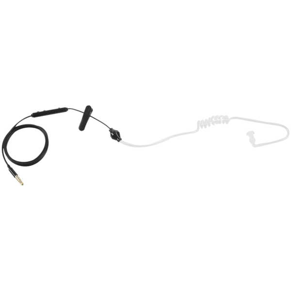 Fbi Style Cool In-ear Headset Strålskydd Hörlur Monitor Öronsnäcka Talkabout Mini Walkie {DB BlackWhite