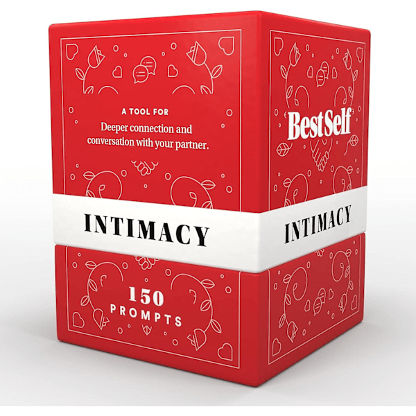 Intimacy Deck with 150 Relationship Building Conversation Starters, Meaningful Couples Game, Perfect Couples Card Games {db}