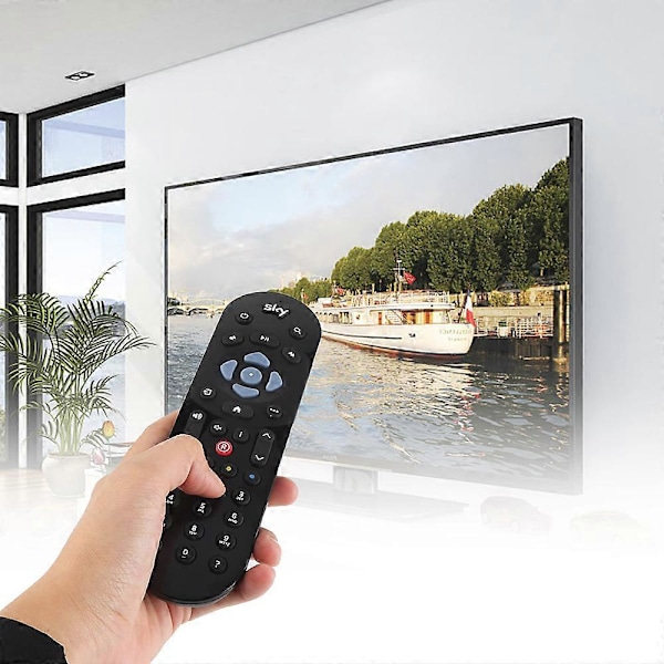 Universell Ersättnings-IR-fjärrkontroll för Sky Q TV-box IR-kontroll med 10M arbetsavstånd (IR-fjärrkontroll för Sky Q TV-box) [db]