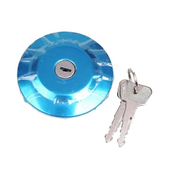 For Yamaha YBR125 YBR 125 Elektrisk Tenningslås Dørsett Bensintanklokk Sete Nøkler (4 Linjer) [db] fuel tank cap round