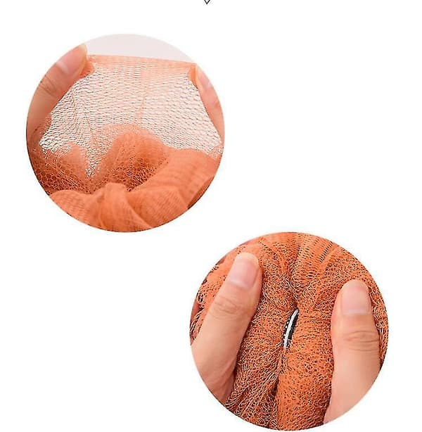 4-pack badsvamp duschloofah-boll nätpuffar 60g[DB]