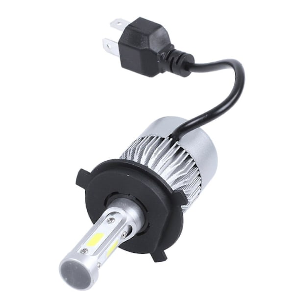 2 x S2 H4 72W 8000LM LED-ajovalot Auto Hi/Lo -säde Autolamppuihin 6000K Valkoinen db