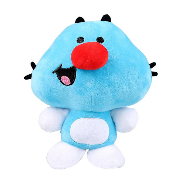 2023 Anime Tv Oggy Oggy Blå Killing Plys Legetøj Oggy Og Kakerlakkerne Kat Blød Plys Dyr Killing Pude Fødselsdagsgaver [DB] Blue 23cm