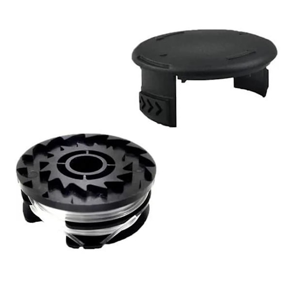 Til Parkside Plæneklipper 6 Spoler + 1 Spolekapsel Græstrimmer Tilbehørssæt, TLP-01 / TLP-01-1 [db] Multicolor 1 Spool + 1 Spool Cap