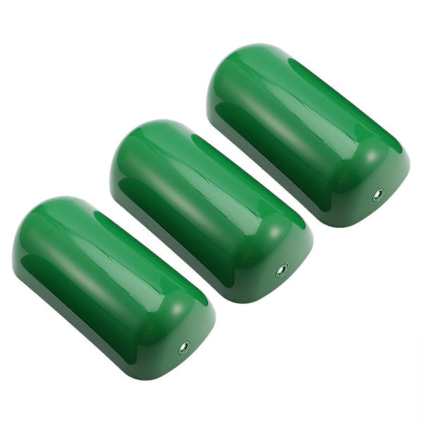 Vihreä lampunvarjostin pankkilampunvarjostin / pankkilampunvarjostin retro vintage varjostin pöytälampunvarjostin lamppu sopii [DB] green