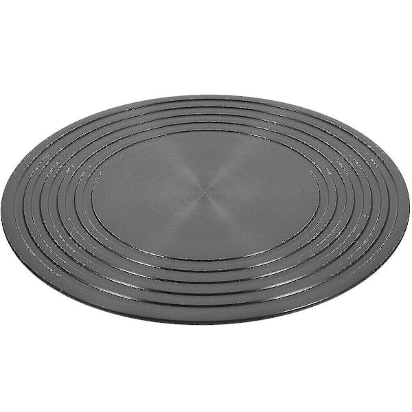 Induksjonsadapterplate Varmesprederplater med klemme for elektriske og gasskomfyrer 20/24/28cm [db] 24cm