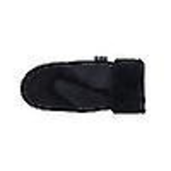 Nordvek 100% ekte damevotter i saueskinn med oppbrettbar mansjett # 308-100 [DB] Black