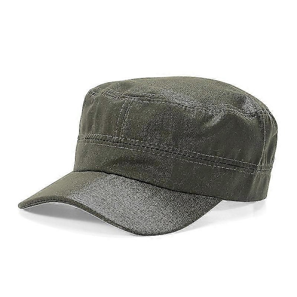 Män Kvinnor Militär Armé Keps Justerbar Skärmmössa [DB] Army Green