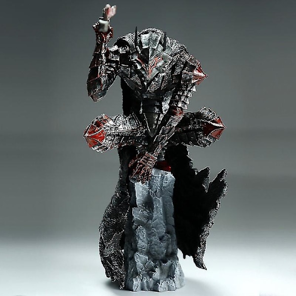 Berserk Guts L Anime-hahmo Guts Berserker Armor Action Figure Berserk Black Swordsman -figuurikokoelmamalli Nukke Lelut 25cm Db 17cm No box