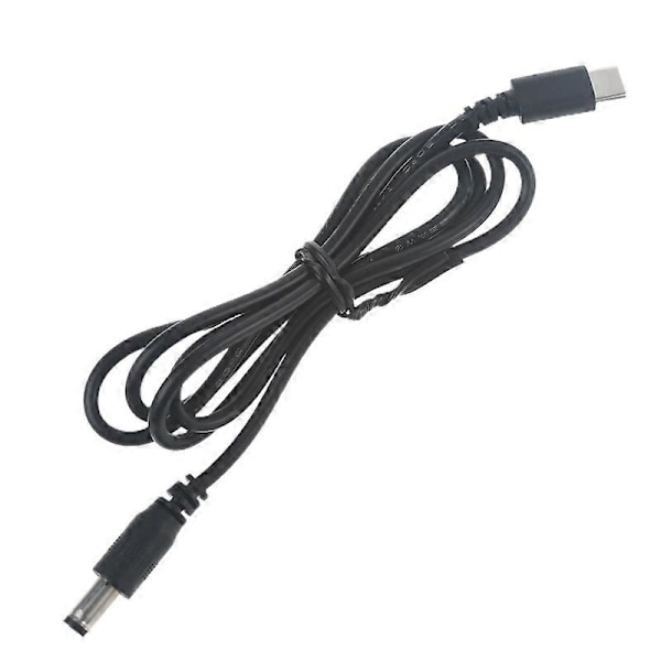 USB C PD til 9V 12V 15V 20V 5.5x2.1mm Strømforsyningskabel for Ruter Laptop LED [db] 20V