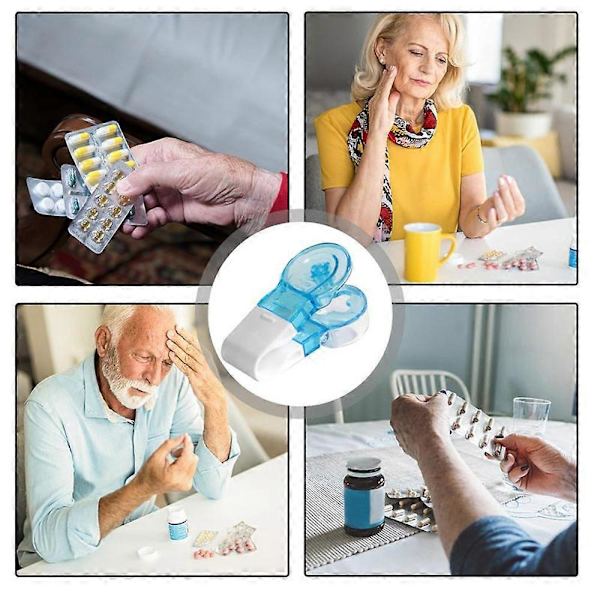 2x Retrospecti Bärbar Pillerdosa Hushållsartiklar{ DB}