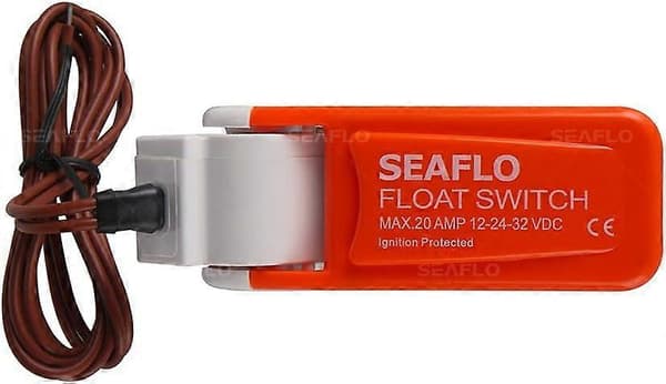 SEAFLO 20A maks 01-serien lensepumpe flottørbryter [DB]