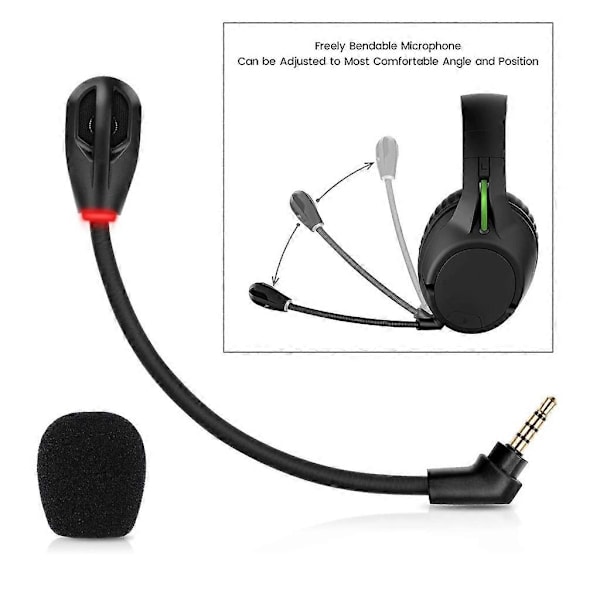 Ersättningsmikrofon 3,5 mm för HyperX Cloud Flight / Flight S Trådlöst Headset [DB]