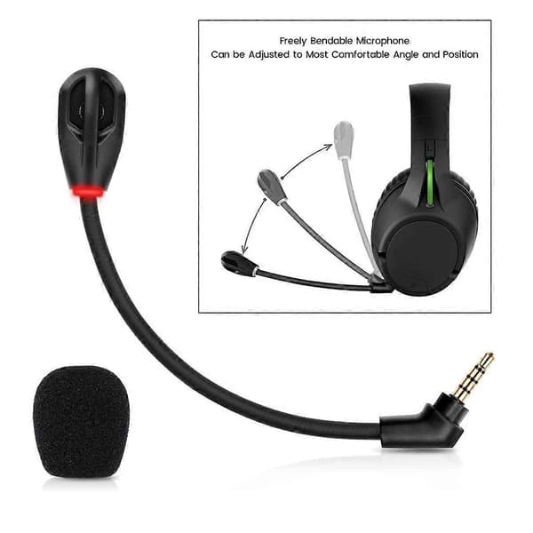 Udskiftningsmikrofon 3,5 mm til HyperX Cloud Flight / Flight S trådløst headset [DB]