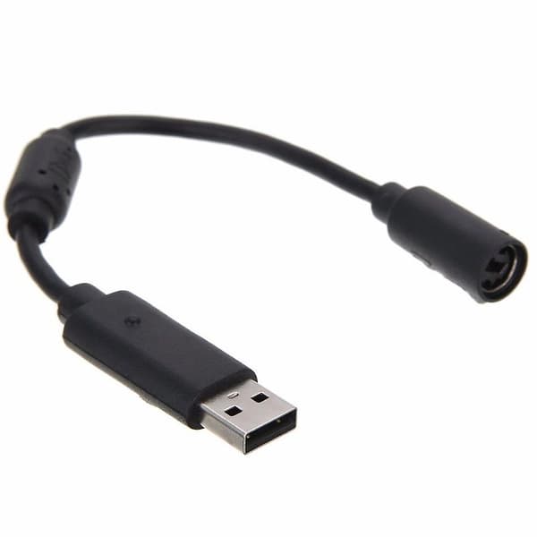 Usb Breakaway Förlängningskabel Sladd Adapter För Xbox 360 Trådbunden Gamepad Controller [db]
