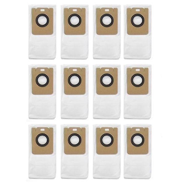 12st dammpåsar för Xiaomi Dreame Bot D10 Plus Rls3d dammsugare [DB] As Shown
