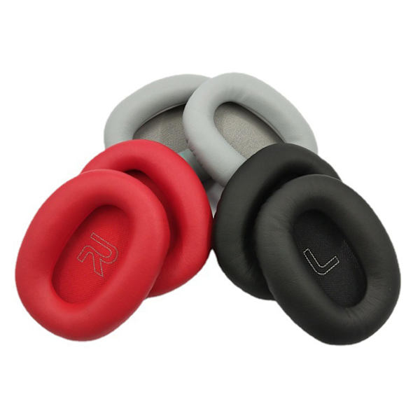 1 par ørepuder udskiftning bløde hovedtelefoner ørepuder cover til Edifier W820bt W828nb [DB] Black