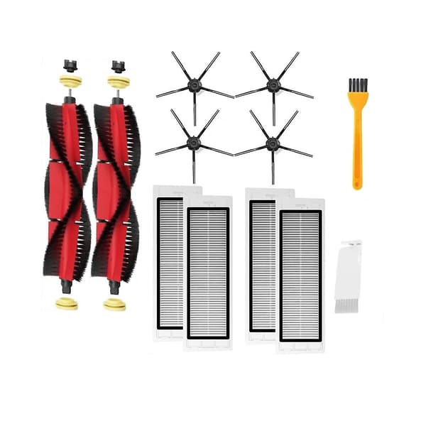 Til S5 S50 S5Max T7Pro T6 E4 E5 Robotstøvsuger Hoveddele Sidebørste Hepa Filter [DB] As Shown
