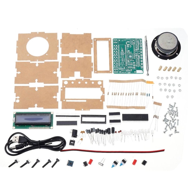 Geekcreit Diy Radio Elektronisk Kit Deler 51 Single-chip Fm Digital Sound Machine DB