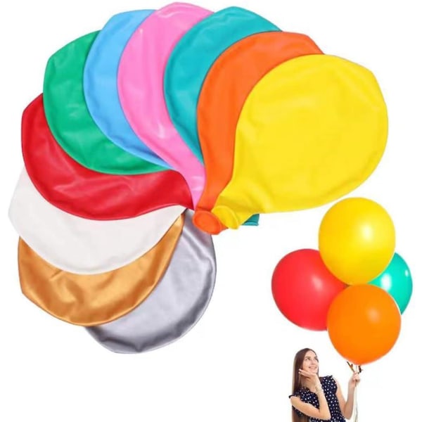 Ekstra store 36 tommer latex balloner (10 stk) til arrangementer og dekorationer