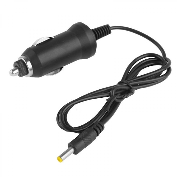 DC 12V Bil Lader for Bærbar DVD-spiller, Spiss: 4,0 x 1,7 mm db