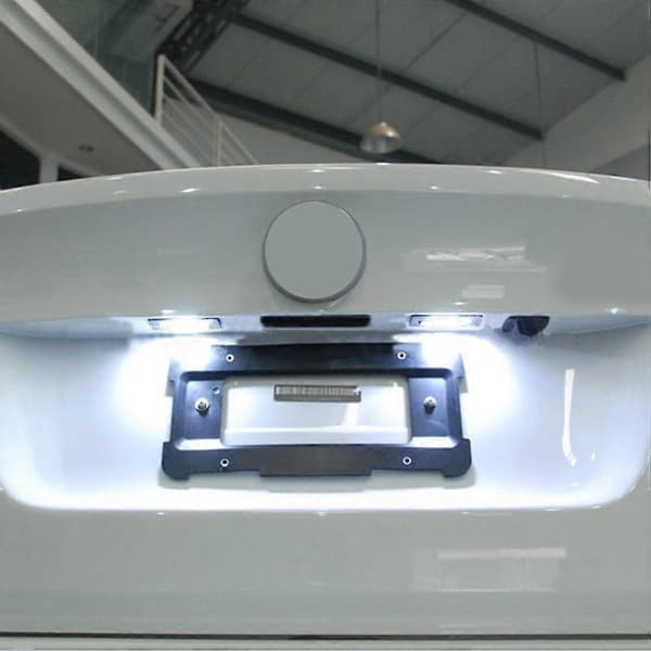 1 par LED nummerpladelys til W124 W201 W202 bil nummerpladelys [DB]