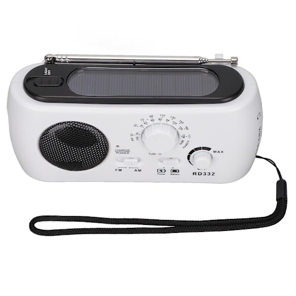 Bærbar radio, RD322 håndsveivradio håndsveivradio solhåndsveivradio maksimal effektivitet [db]